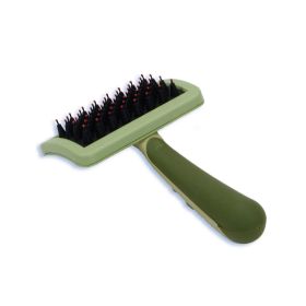 Safari Nylon Coated Tip Dog Brush for Shorthaired Breeds