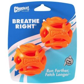 Chuckit Breathe Right Fetch Ball (size: Medium 2 count)