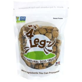 4Legz Organic Sweet Potato Crunchy Dog Cookies (size: 7 oz)