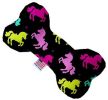 Confetti Unicorns Canvas Bone Dog Toy