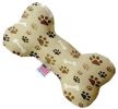 Mocha Paws and Canvas Bone Dog Toy