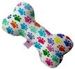 Confetti Paws Canvas Bone Dog Toy