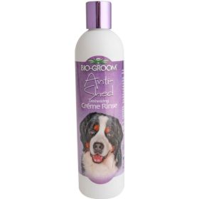 Bio Groom Anti-Shed Deshedding Creme Rinse Dog Conditioner (size: 12 oz)