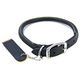 Circle T Pet Leather Round Collar (size: 18" Neck)