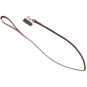 Circle T Latigo Leather Lead (size: 4' Long x 3/4" Wide)