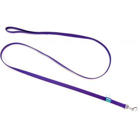 Coastal Pet Nylon Lead (Color: Purple, size: 6' Long x 5/8" Wide)