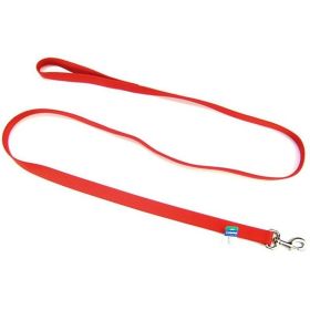 Coastal Pet Single Nylon Lead (Color: Red, size: 6' Long x 1" Wide)