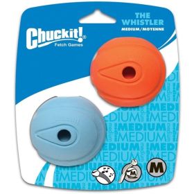 Chuckit The Whistler Chuck-It Ball (size: Medium Ball - 2.25" Diameter (2 count))