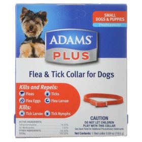 Adams Plus Flea & Tick Collar for Dogs (size: small)