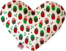 Christmas Cupcakes Heart Dog Toy