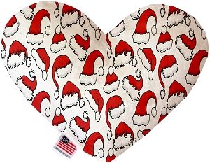 Santa Hats Heart Dog Toy (size: 6 Inch)