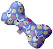 Chicks and Bunnies Canvas Bone Dog Toy