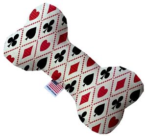 Deck of Cards Bone Dog Toy (size: 8 Inch)