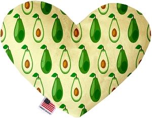 Avocado Paradise Heart Dog Toy (size: 8 Inch)