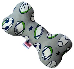 Sports and Stars Bone Dog Toy (size: 6 Inch)