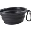 1000ml Large Collapsible Dog Pet Folding Silicone Bowl Outdoor Travel Portable Puppy Food Container Feeder Dish Bowl