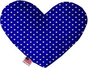 Blue Stars Heart Dog Toy (size: 8 Inch)