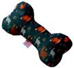 Fall Friends Canvas Bone Dog Toy